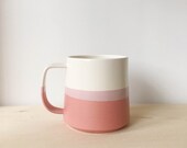 The Danish Mug in Dark Pink + White (Sample color)