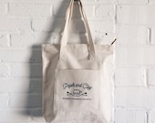Paper & Clay zipper tote