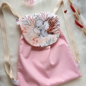 Sac maternelle enfant fait main, pochon personnalisable
