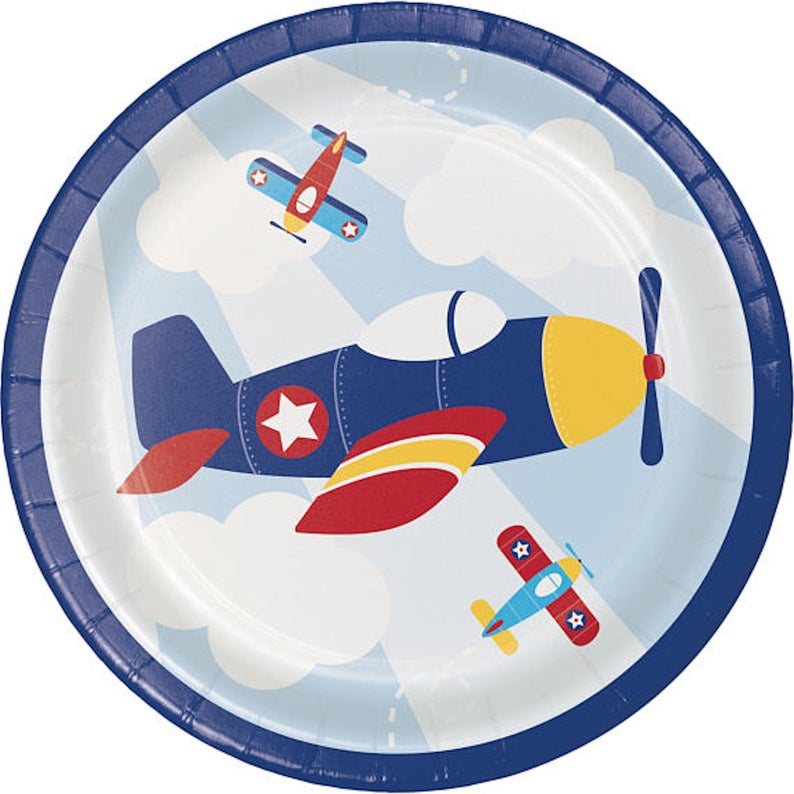 8 BABY SHOWER Little Peanut Boy SMALL PAPER PLATES ~ Party Supplies Dessert