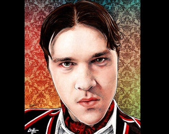 Prints Originals Dark Art Portraits Horror Pop Art Von Chuckhodi