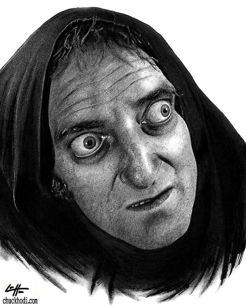 Igor Marty Feldman Young Frankenstein Gene Wilder Peter Boyle Monster Creature Classic Spooky Gothic Halloween Pop Art image 2