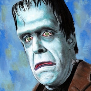 Herman Munster - the Munsters Lily Munster Dark Art Horror Halloween