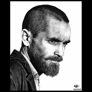 Charles Manson - True Crime Cult Leader Helter Skelter Hippy Dark Art Horror Serial Killers Murder Lowbrow Art Death Pop Art