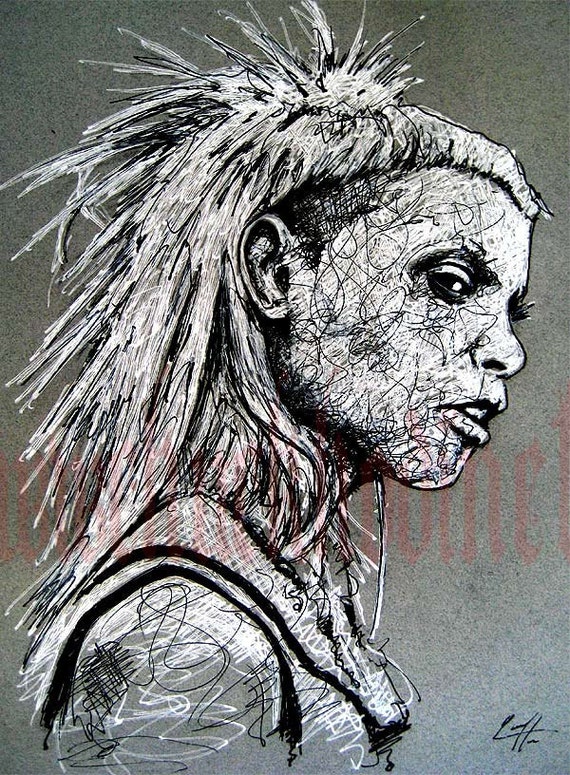 Print 8x10 Yolandi Visser Die Antwoord Yo Landi Etsy