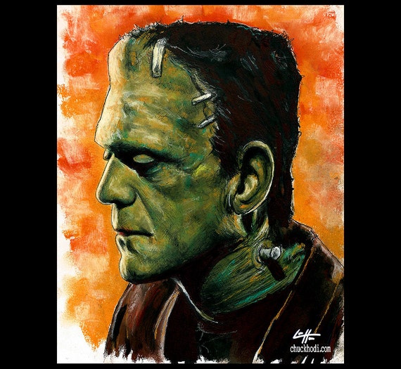 フランケンシュタインの怪物 - フランケンシュタインの肖像画