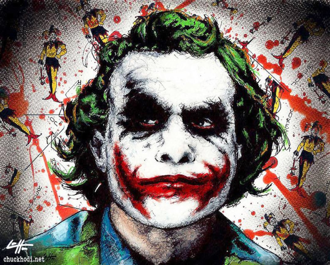 絵画 キャンバス ジョーカー joker ダークナイト - メルカリ