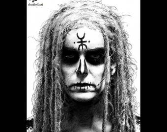 Lords of Salem - Heidi Rob Zombie Sheri Moon Salem Witch Trails Witchcraft Horror Dark Art Gothic Pop Art Lowbrow Satanic
