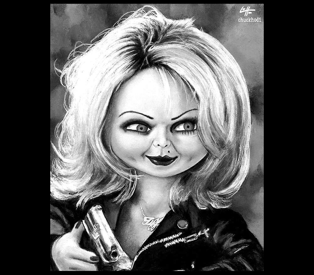 Bride of Chucky - Tiffany Valentine Jennifer Tilly Doll Horror Dark Art Lowbrow Spooky Scary Monster Gothic Halloween Pop - Etsy Bride of Chucky - Tiffany Valentine Jennifer Tilly Doll Horror Dark Art Lowbrow Spooky Scary Monster Gothic Halloween Pop - Etsy
