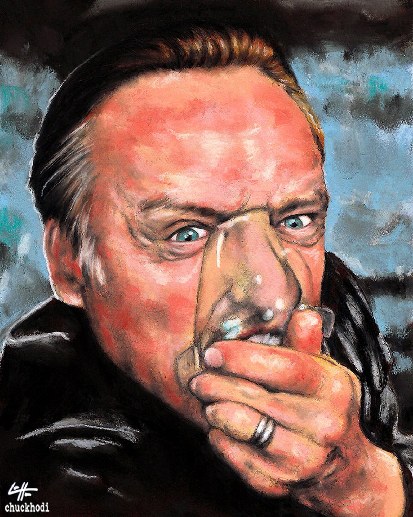 Print 8x10 Frank Booth Blue Velvet Dennis Hopper Etsy