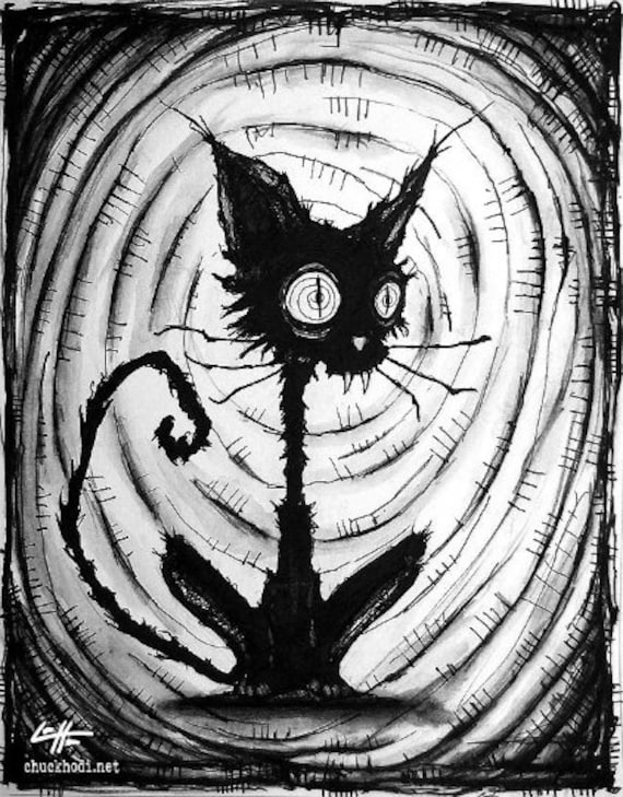 Halloween : Scaredy Cat ! Art Lesson Plan by Art with Creations