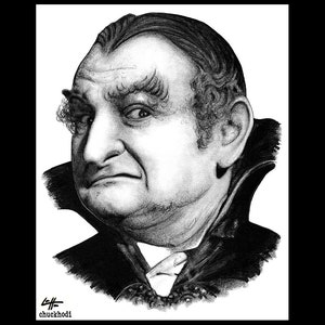 Grandpa Munster - The Munsters Dracula Horror Vintage Science Fiction Sci Fi Al Lewis Gothic Halloween Pop Art Comedy Spooky
