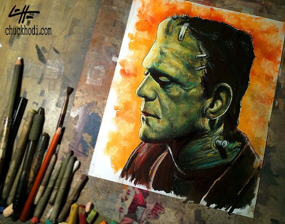 フランケンシュタインの怪物 - フランケンシュタインの肖像画