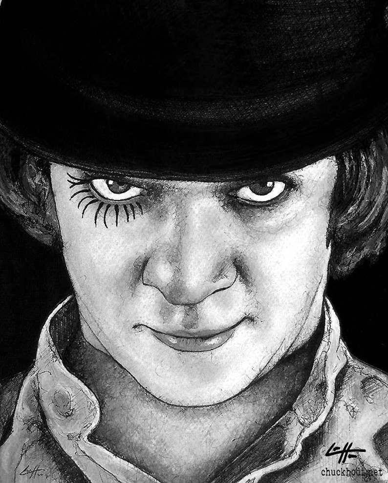 Puede incluir: Dibujo en blanco y negro de un hombre con un sombrero bomb&iacute;n negro y un ojo cerrado. Tiene una expresi&oacute;n traviesa en su rostro.