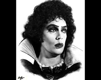 Dr. Frank N Furter - Rocky Horror Picture Show Tim Curry Musical Drama Sex Sweet Transvestite Pop Art Dark Vintage Halloween