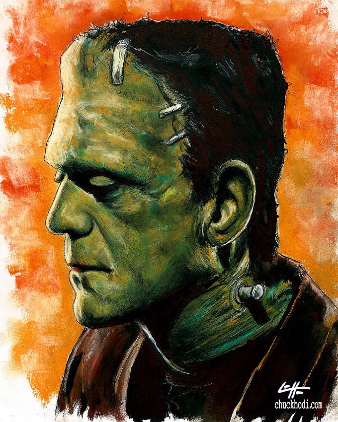 フランケンシュタインの怪物 - フランケンシュタインの肖像画