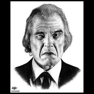 The Tall Man - Phantasm Jebediah Morningside Bestatter Horror Dark Art Grabräuber Angus Scrimm Telekinetik Spooky Pop Art Wishmaster
