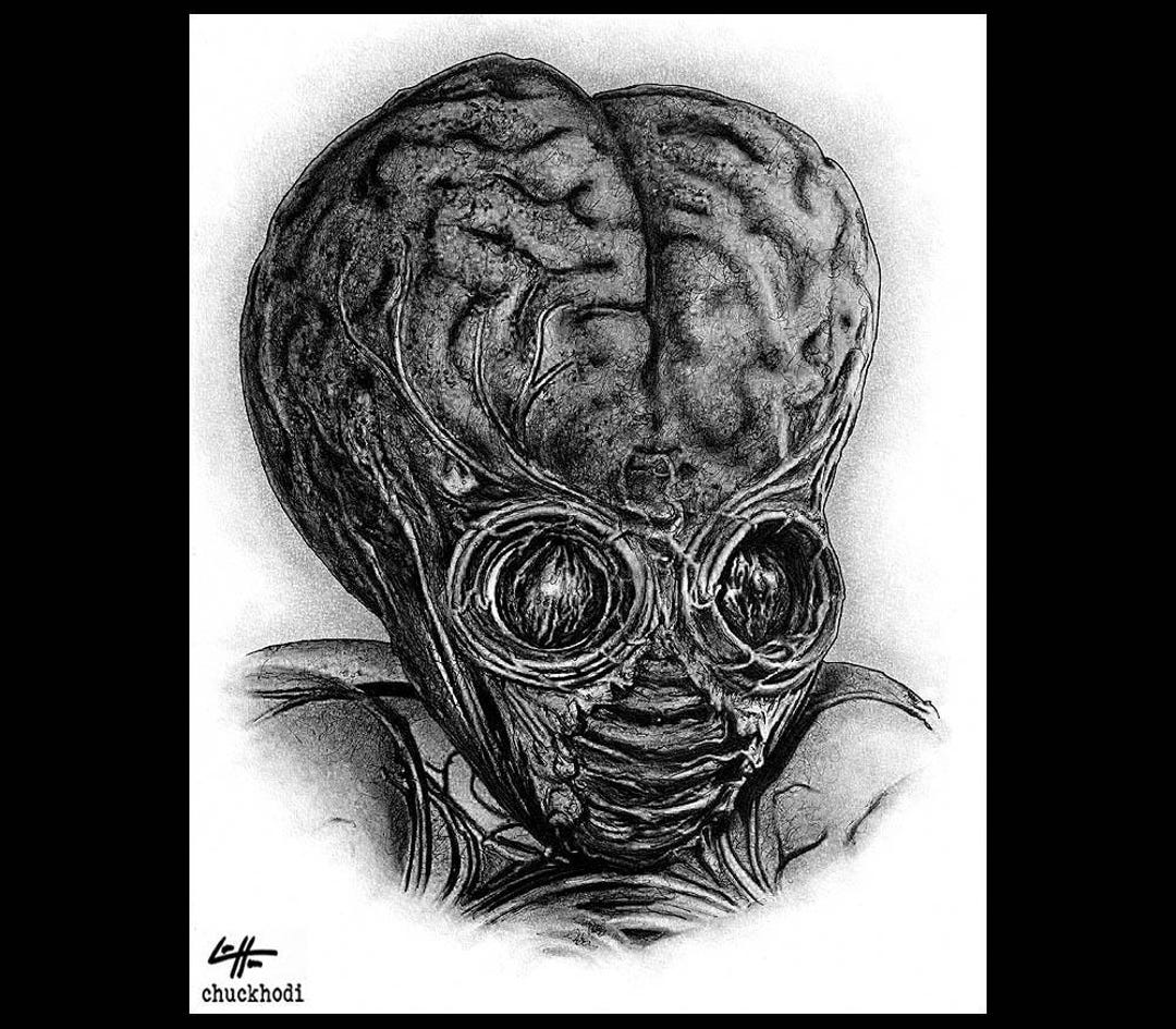 Metaluna Mutant - This Island Earth Alien Invasion Classic Monsters Sci ...