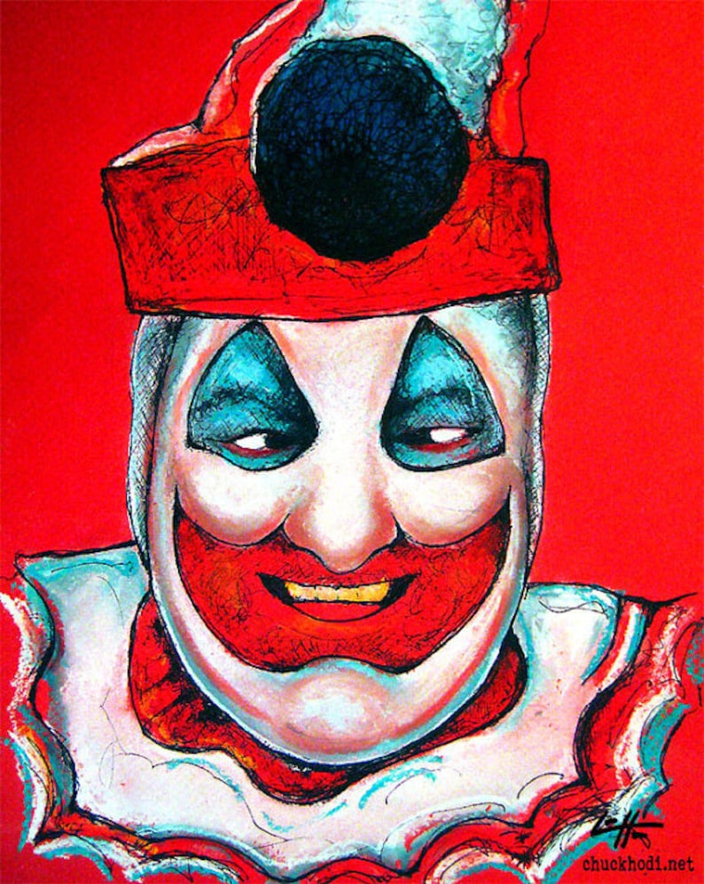 The Red Serial Killer Series John Wayne Gacy Charles Manson Jeffrey Dahmer Richard Ramirez Ted Bundy Dark Art Horror True Crime Murder image 2