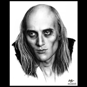 Riff Raff - Rocky Horror Picture Show Richard O&#39;Brien Dr. Frank N Furter Tim Curry Dark Art Horror Musical Pop Art Halloween