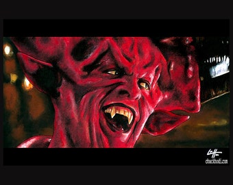 Lord of Darkness - Legend Tim Curry Tom Cruise Fantasy Dark Art Fantasy Surreal Devil Satan Evil Horror 80s Pop Art Lowbrow