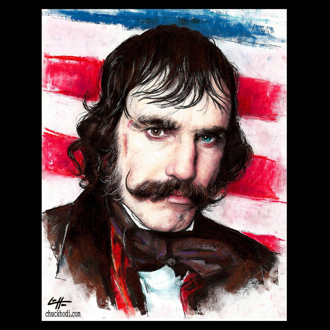 Print 8x10 Bill The Butcher Gangs Of New York Daniel Etsy