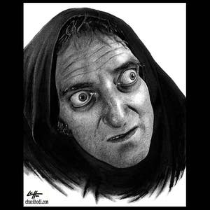 Igor - Marty Feldman Giovane Frankenstein Gene Wilder Peter Boyle Mostro Creatura Classico Spettrale Gotico Halloween Pop Art