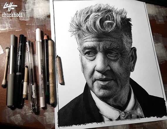 David Lynch Paintings ＆ Drawings David Lynch 1946 - 2025 “ We are like the dreamer who dreams