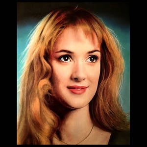 Kim Boggs - Edward Scissorhands Tim Burton Winona Ryder Cheerleader 90s Johnny Depp Horror Pop Art Dark Halloween Lowbrow