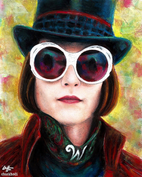 Johnny depp cheap willy wonka sunglasses