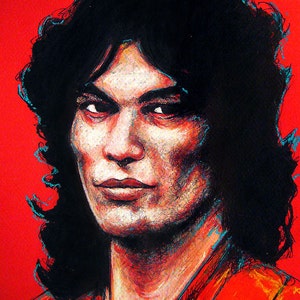 The Red Serial Killer Series John Wayne Gacy Charles Manson Jeffrey Dahmer Richard Ramirez Ted Bundy Dark Art Horror True Crime Murder image 4