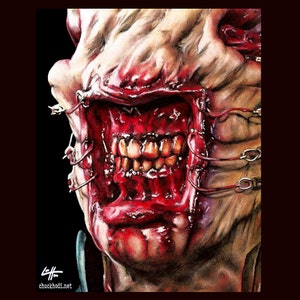 Chatterer - Cenobite Hellraiser Cenobite Horror Dark Art Science Fiction Leviathan Box Hell Evil Monster Clive Barker Pinhead