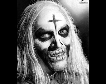 Otis Driftwood - Bill Moseley House of 1000 Corpses the Devils Rejects Rob Zombie Dark Art Horror Scary Captain Spaulding Cult