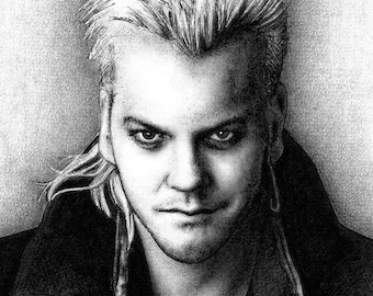 David Van Etten - The Lost Boys Vampire Horror Dark Art Horror Blood Kiefer Sutherland 80s Gothic Halloween Pop Dracula Scary