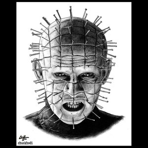 Speldekop - Hellraiser Cenobite Horror Dark Art Naalden Sciencefiction Leviathan Box Hell Evil Monster Creature Clive Barker
