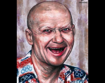 Andrei Chikatilo - Serial Killers Citizen X Rostov Ripper True Crime Dark Art Horror Cannibal Necrophilia Murder Death Spooky The Mad Beast