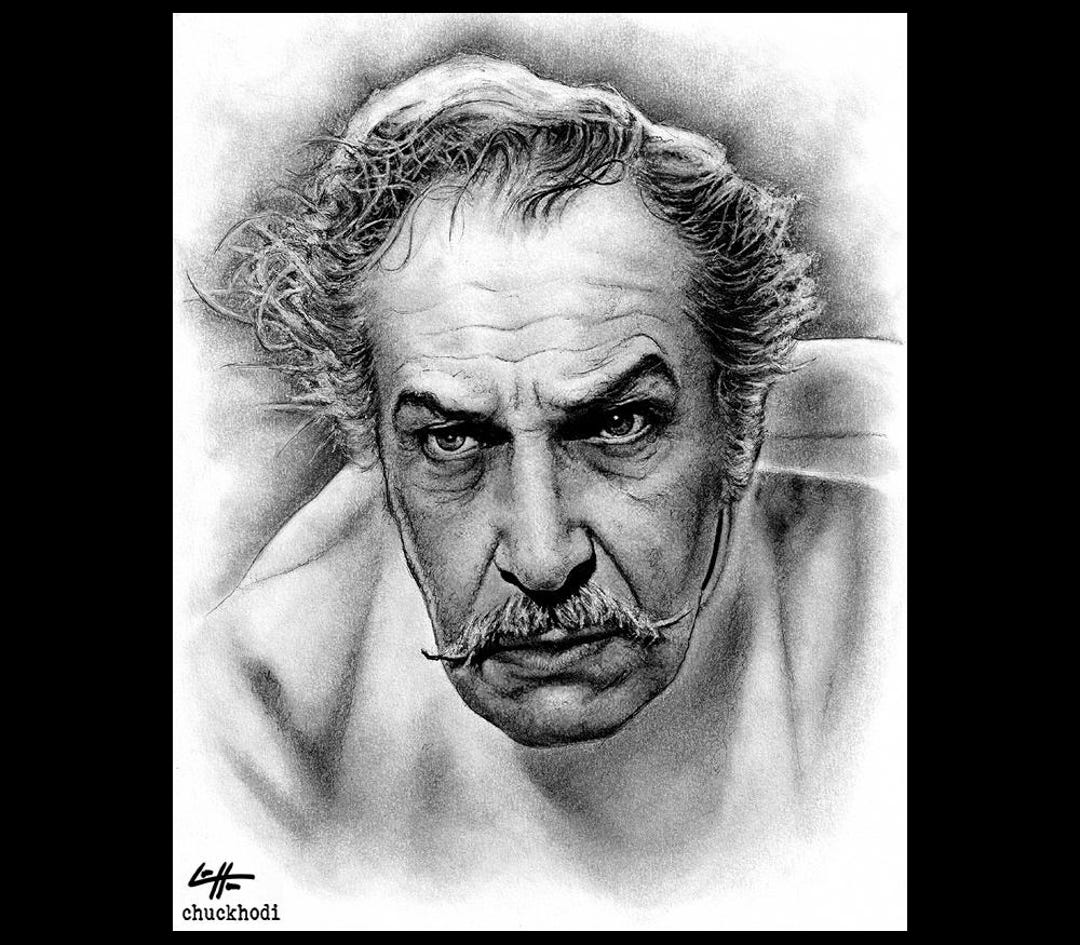 The Inventor - Vincent Price Edward Scissorhands Tim Burton Johnny Depp ...