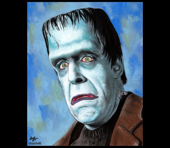 Herman Munster - the Munsters Lily Munster Dark Art Horror