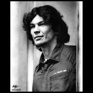 Richard Ramirez - The Night Stalker Serienmörder Wahres Verbrechen Tod Dark Art Horror Pop Art beängstigend Lowbrow Spooky Satanismus