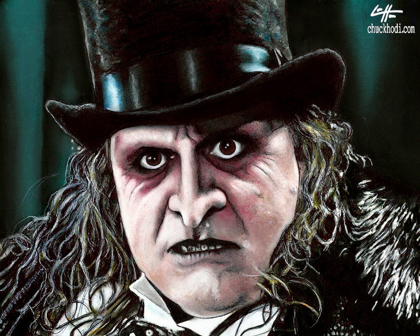 Penguin - Batman Returns Oswald Cobblepot Joker Danny Devito Dark