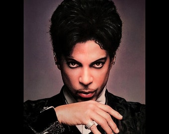 Prince - Prince Rogers Nelson Purple Rain 1999 Pop Music Rock N Roll Portrait The Artist Funk R&B Guitar TAFKAP Pop Art