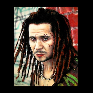 Drexl Spivey - True Romance Gary Oldman Christian Slater Patricia Arquette Dennis Hopper Pop Art Lowbrow 90s Clarence Alabama