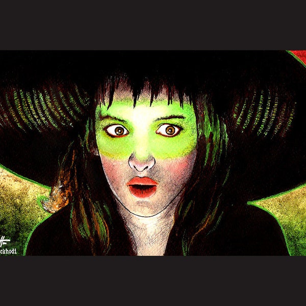 Lydia Deetz - Beetlejuice Winona Ryder Tim Burton Goth Gothic Angry Pop Art Dark Horror Cute Fantasy Surreal Halloween Spooky