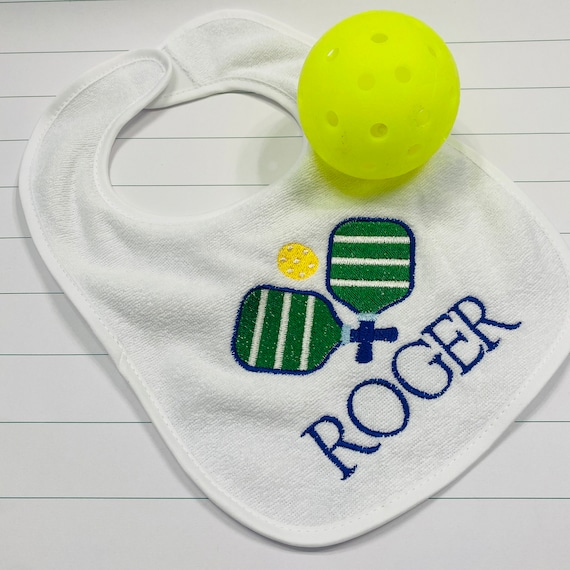 1st birthday Pickleball bib / Pickleball  first birthday bib / Personalized Pickleball Bib / Custom Pickleball bib / Smash Cake Bib
