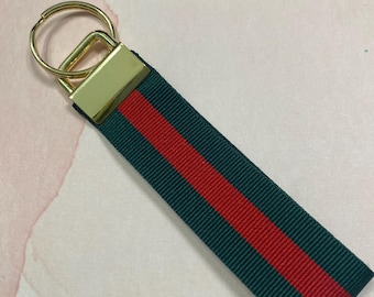 Custom Keychain / Monogram Key Ring / purse charm / G Key Ring / Bag charm gift