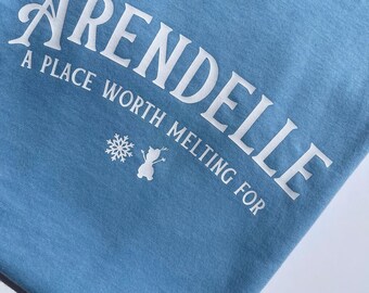 Arendelle - Un lugar por el que vale la pena derretirse - Camiseta