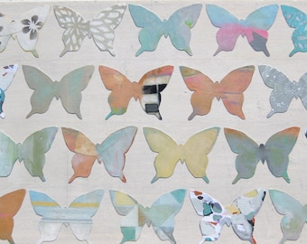 Butterfly Collection contemporary wall decor poster kids rooms modern farmhouse