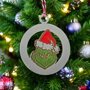 Grinch christmas decoration