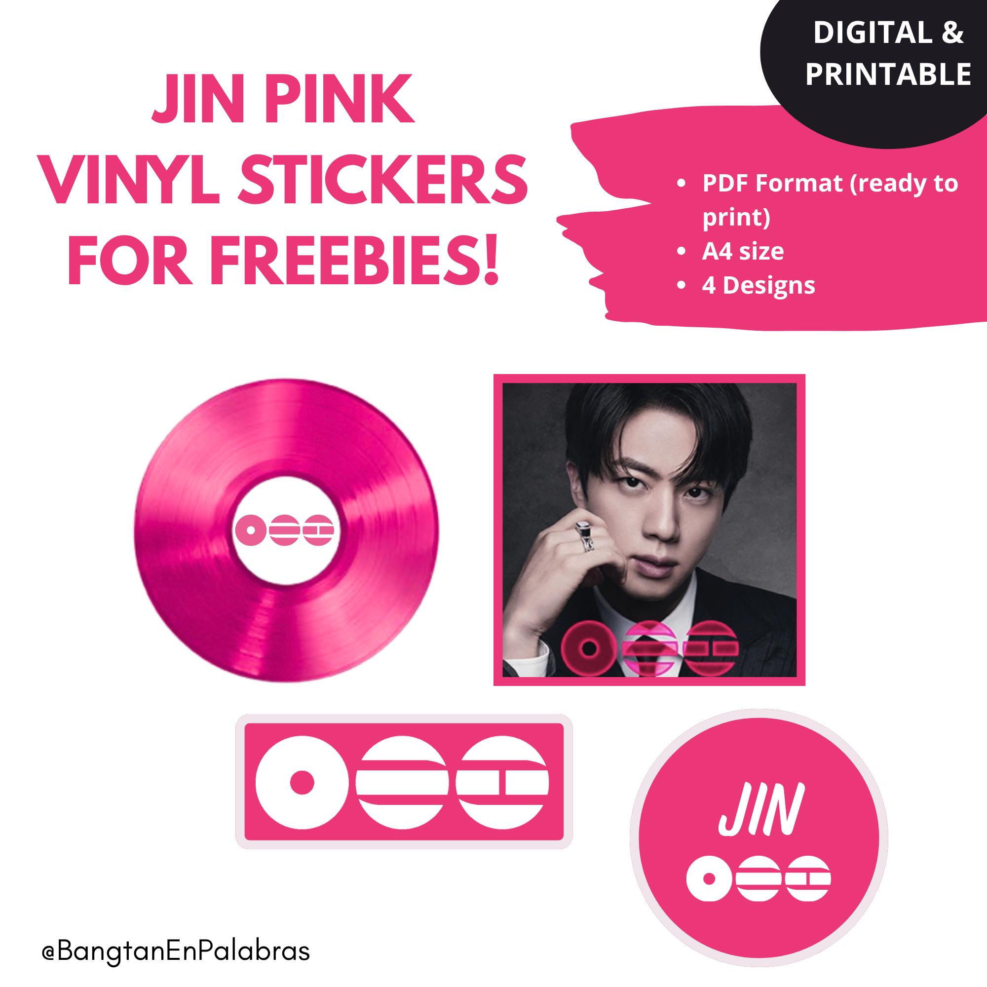 Jin Sticker - Etsy