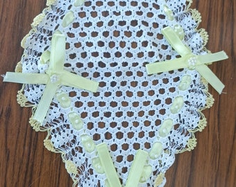 Cotton Hand Made Tray Lace